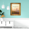 Printable Christian wall decor featuring Proverbs 16:9 about trusting God's plan