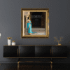 Printable wall art with Psalm 96:6 : ‘Honor and majesty are before Him’ for adding reverence to your sacred space