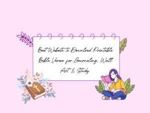 Best Website to Download Printable Bible Verses